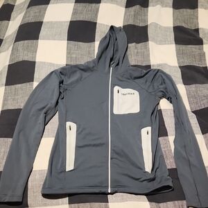 Marmot Grid Fleece Full Zip Hoodie - Large